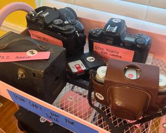 Film cameras and Digital Cameras