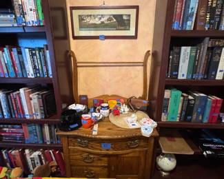 Antique Oak Washstand