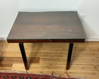 Danish modern end table Rosewood, $395