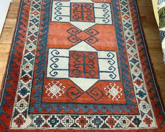 Turkish rug and nodded 5‘ x 7‘ $600