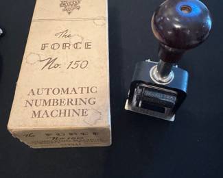 Numbering Machine