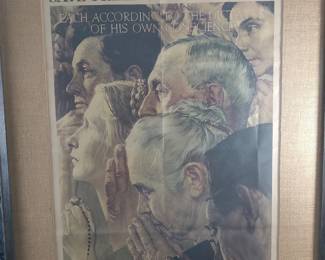 Norman Rockwell 1943 poster