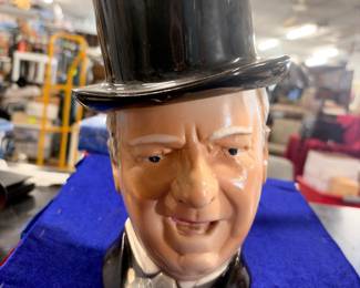 WC Fields whiskey bottle