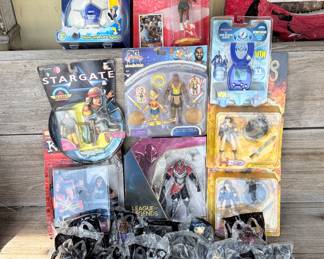 Collection of action figures