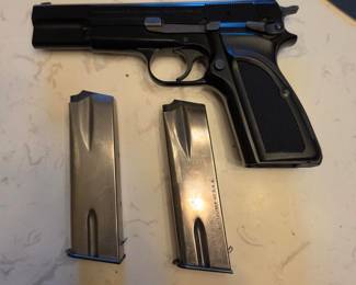Browning 40 caliber pistol
