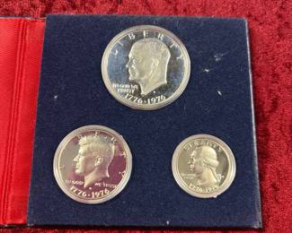 Bicentennial, silver proof set