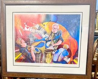 Jazz signed print
