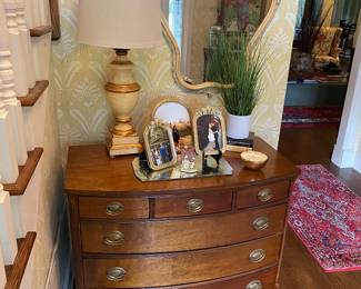 nice solid wood antique chest