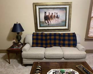 Like new King Hickory smaller sofa