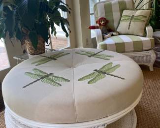 Customized wicker set by Braxton Culler