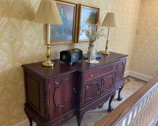 designer lamps , cabinet