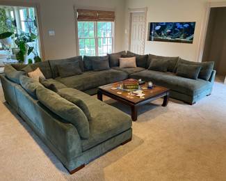 ming style coffee table 40" x 40"
