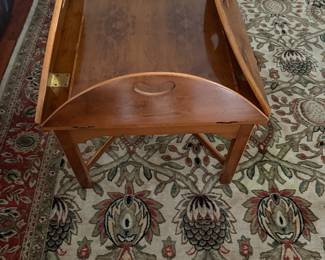Ewe Wood Butler Tray Table