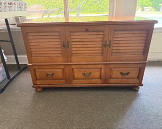 Cedar Cabinet with Drawer