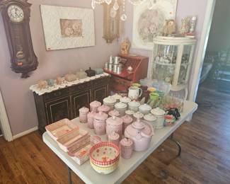 Sets of vintage canister sets.