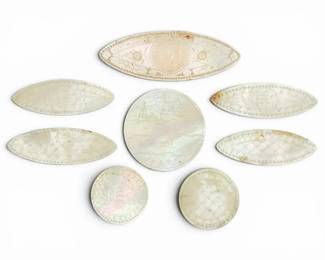 Carved Mother of Pearl