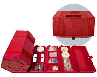 Red Rolykit W Jewelry Supplies