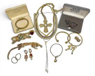 Gold Toned Statement Jewelry By Napier More