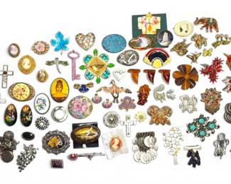 Colorful Brooches