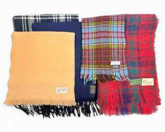 Irish Scottish Wool Scarves