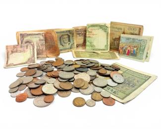 Foreign Coins Bills