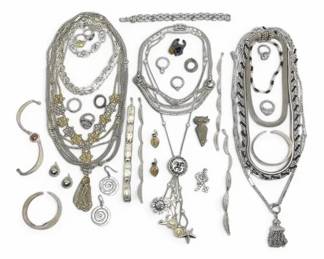 Trifari More Silver Toned Jewelry