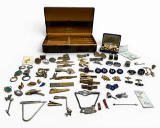 Saks Ave Cufflinks, Tie Clips, More