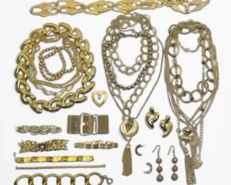 Chunky Gold Toned Jewelry