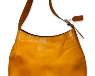 Coach 1998 Toffee Leather Soho Hobo Bag w COA