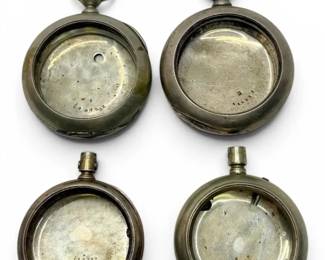 Four Pocket Watch Housings
