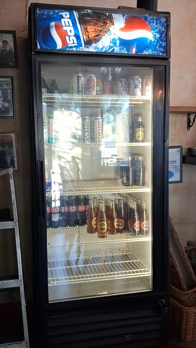 Commercial Pepsi Branded Display Refrigerator