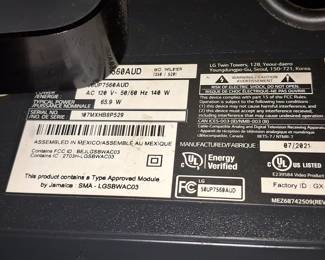 LG 50UP7560AUD Television