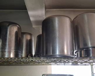 Commercial Stainless Steel Food Storage Containers