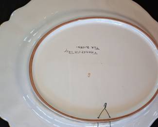 Raffaellesco Ceramic Platter