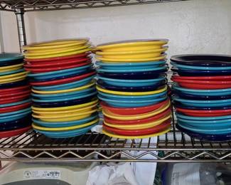 Assorted Melamine Dinner Plates