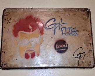 Guy Fieri "Diners, Drive-Ins and Dives" Metal Sign