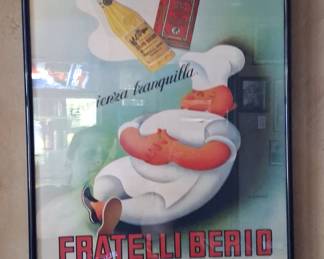 Olio Berio Advertisement Poster