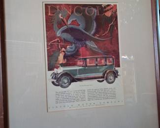 Lincoln "The First Passenger Sedan" Advertisement - September 1928