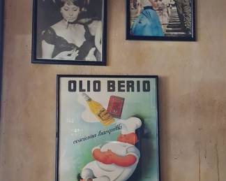Olio Berio Advertisement Poster