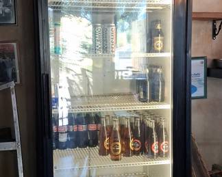 Commercial Pepsi Branded Display Refrigerator