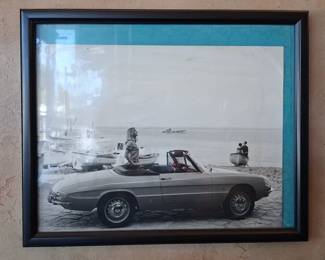 Alfa Romeo Spider "The Graduate" 5"x7" Photograph