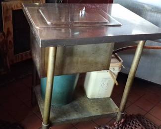 Stainless Steel Prep Table with Single Compartment Sink