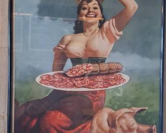 Gino Tanzi Industria Alimentari Vintage Advertising Poster by Gino Boccasile