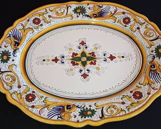 Raffaellesco Ceramic Platter