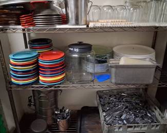 Restaurant Commercial Kitchenware Assortment - Pizza Restaurant Liquidation
