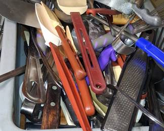 Assorted Commercial Kitchen Utensils Lot