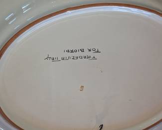 Raffaellesco Ceramic Platter