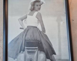 Marilyn Monroe "The Seven Year Itch" Scooter Photograph