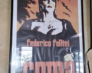 Federico Fellini's Roma Italian Film Poster (Manifesto Originale)