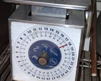 Pelouze SR-2 Portion Control Scale